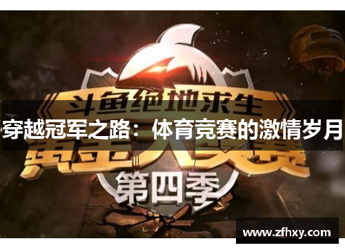 穿越冠军之路：体育竞赛的激情岁月
